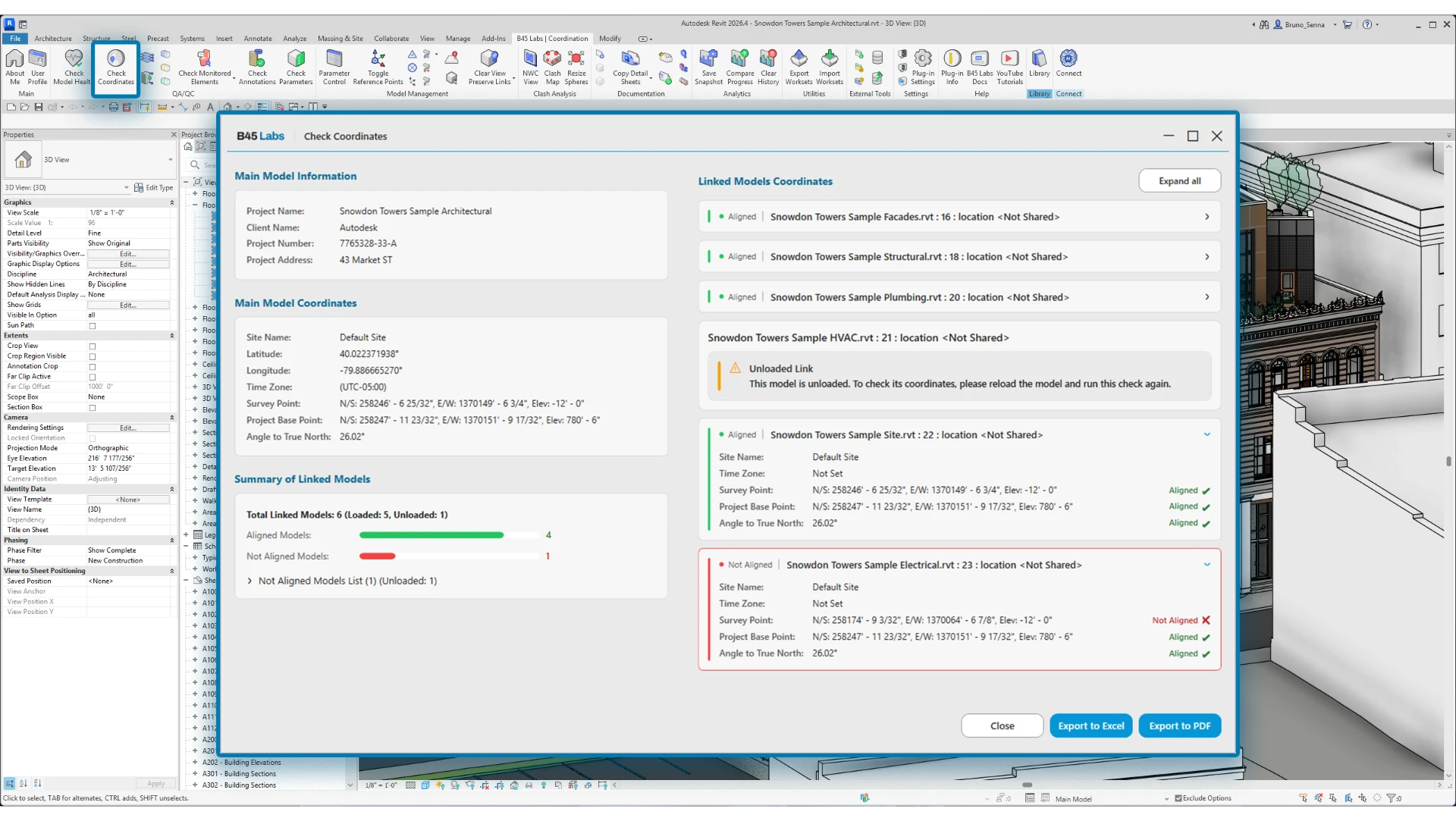 Check Coordinates — Georeferencing Validation